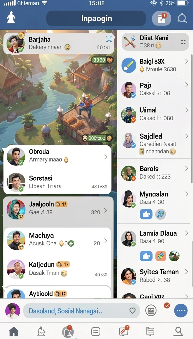 Tampilan utama aplikasi Review Aplikasi top1toto yang intuitif dan efisien.