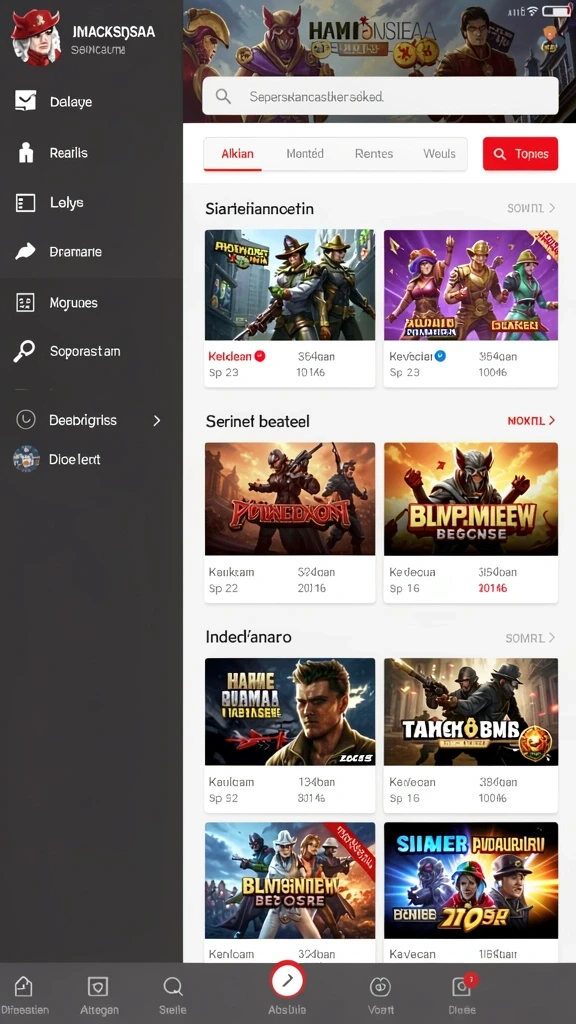 Tampilan utama aplikasi Review Aplikasi hopengslot yang intuitif dan efisien.