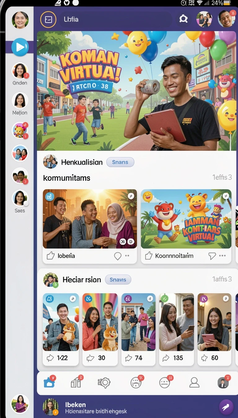 Tampilan utama aplikasi Review Aplikasi 555zk yang intuitif dan efisien.